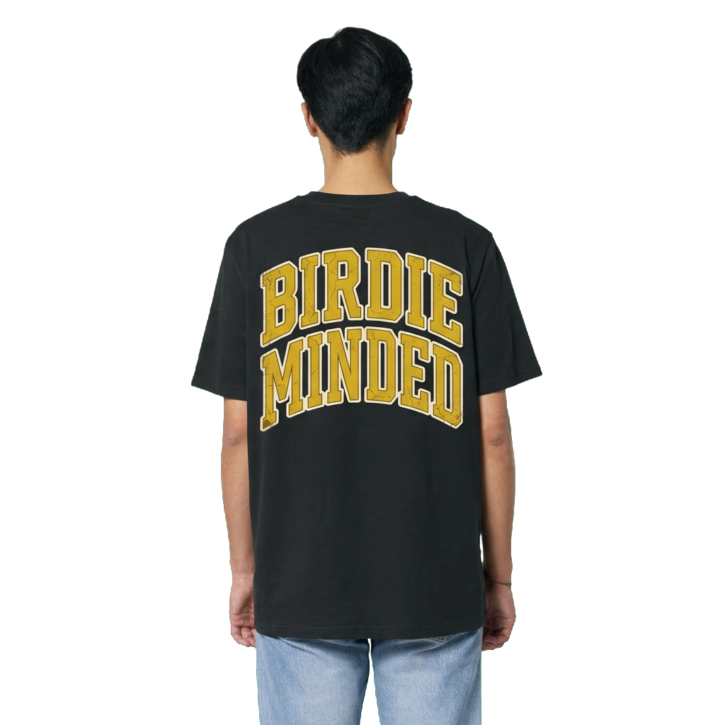 Birdie Minded T-shirt Black