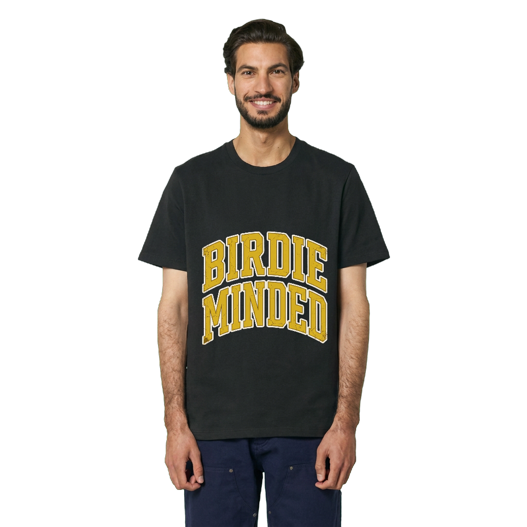 Birdie Minded T-shirt Black