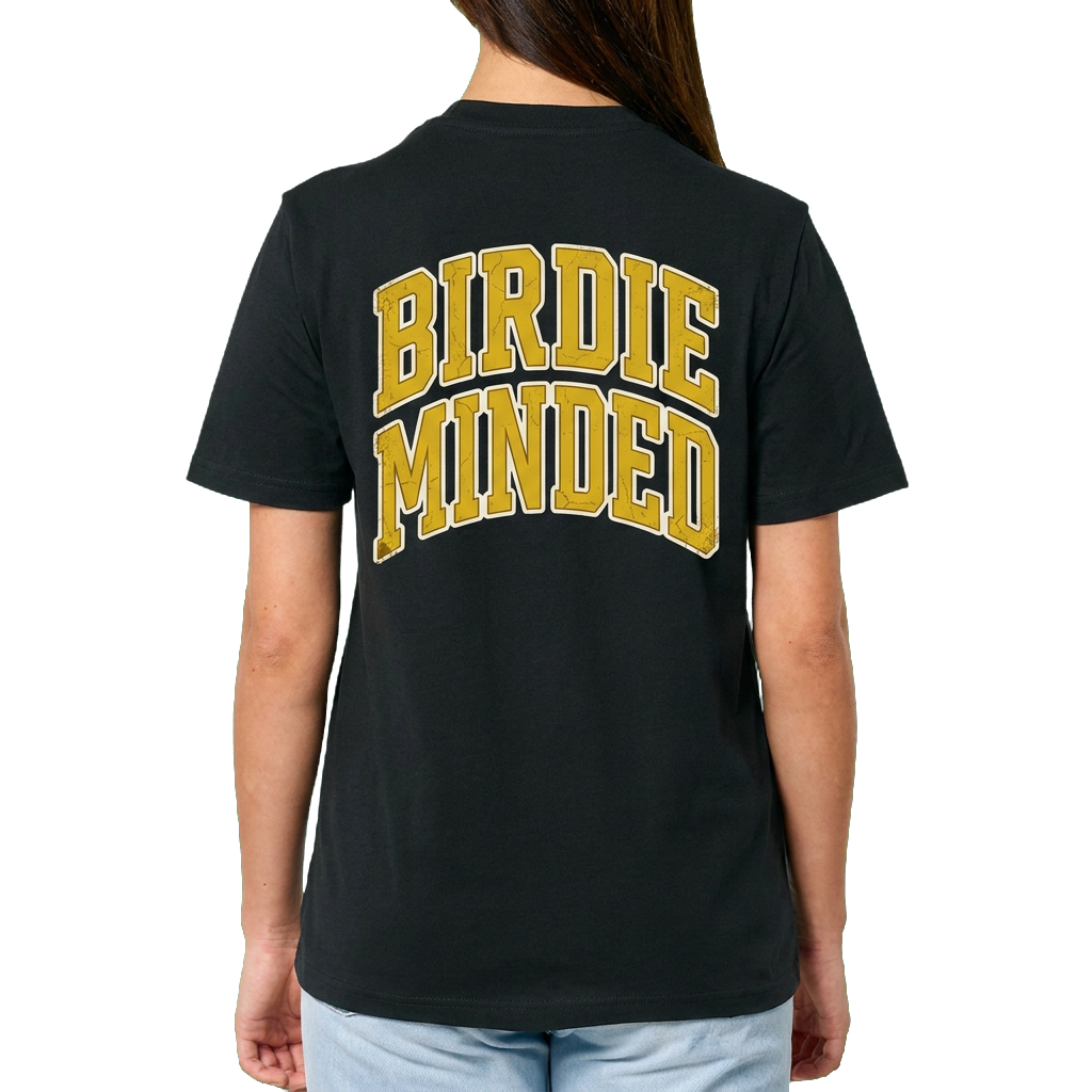 Birdie Minded T-shirt Black