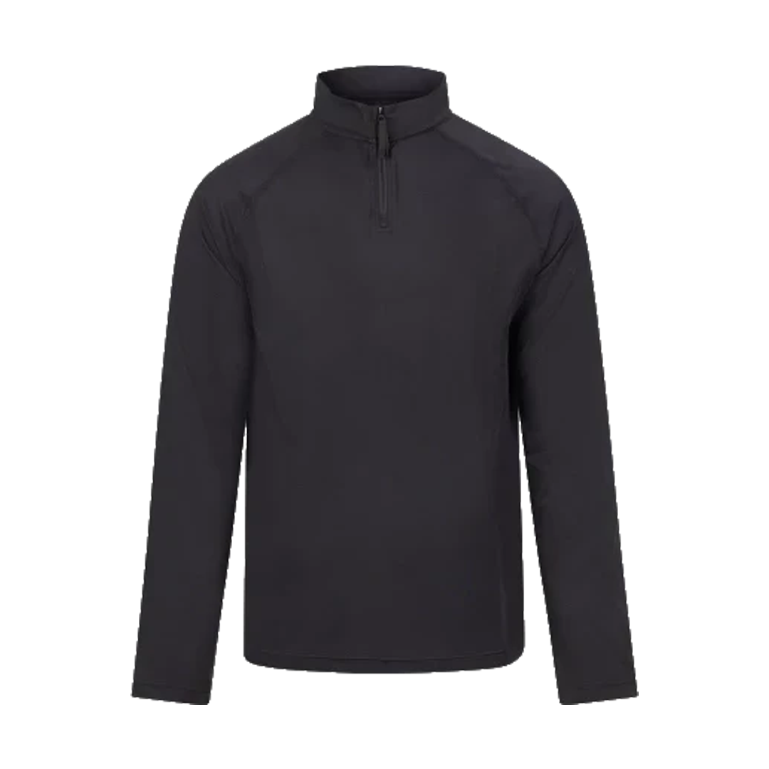 Designad halv-zip funktion