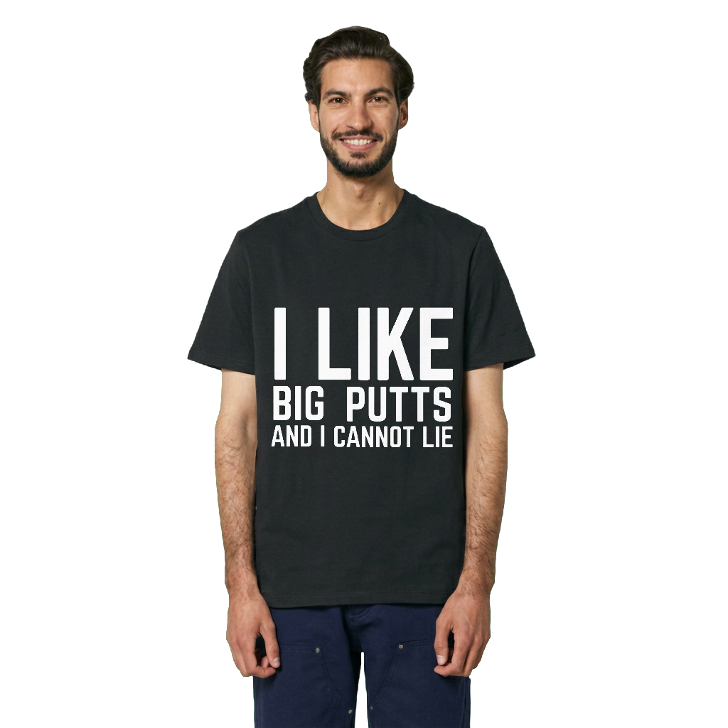 Big Putts T-shirt Black