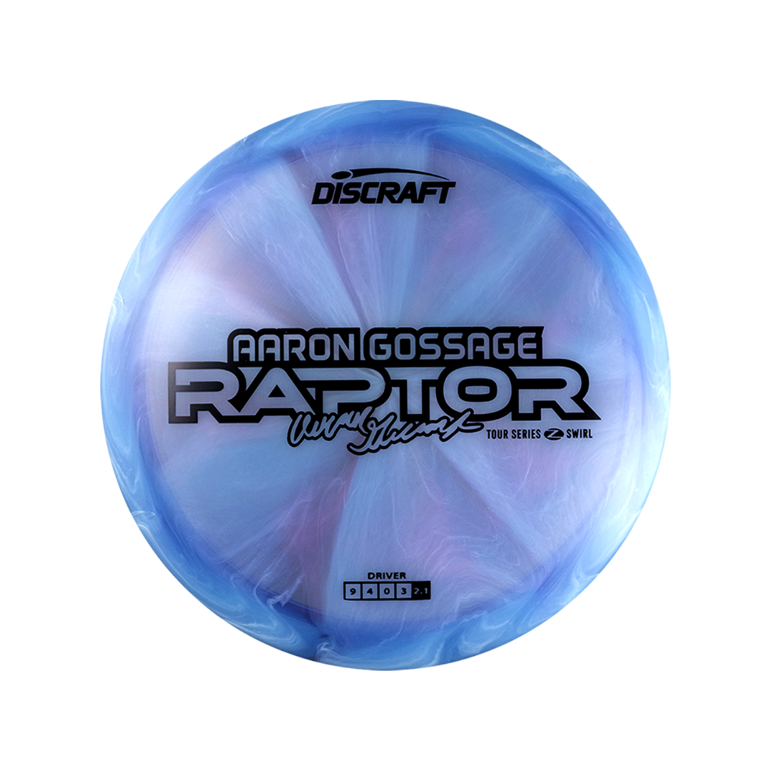 Z Swirl Raptor - Aaron Gossage 2025 - Blå och lila virvel