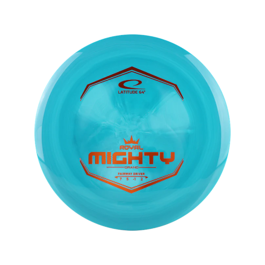 Grand Mighty - Turkos med vit marmorering