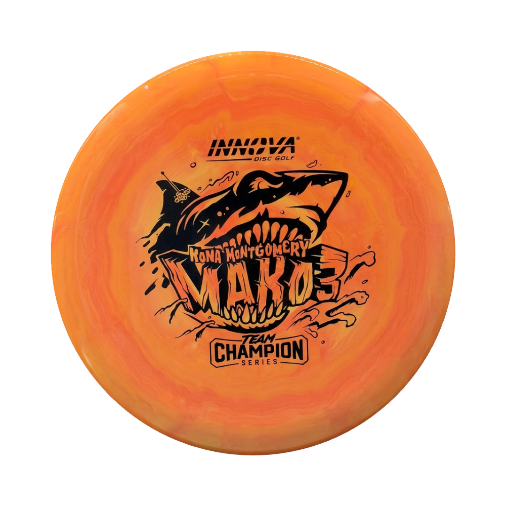 Swirly Star Mako3 - Kona Montgomery 2025 - Orange