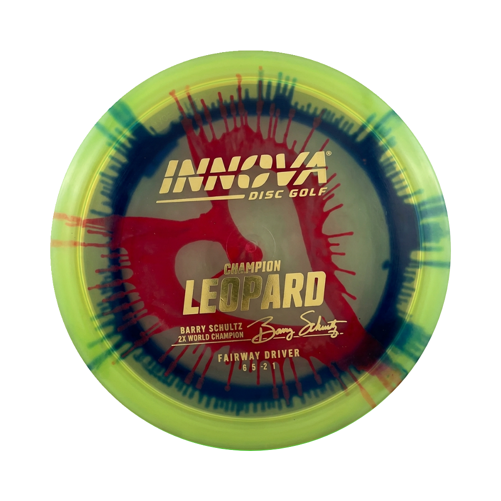 I-Dye Champion Leopard - Barry Schultz - Ljusgrön