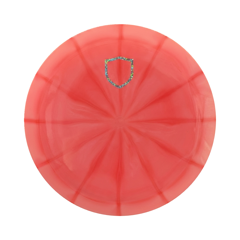 Lux Vapor Splice - Mini Shield/DM Heart Stamp - Röd