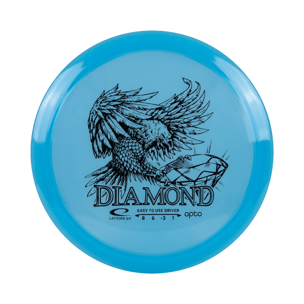 Opto Diamond - Ljusblå