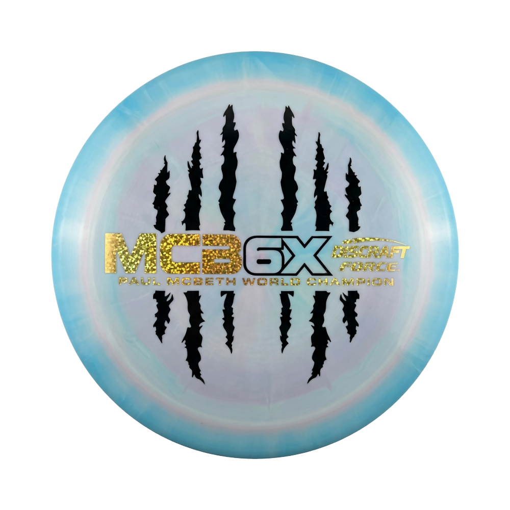 Force Paul McBeth 6X Claw - Ljusblå/vit