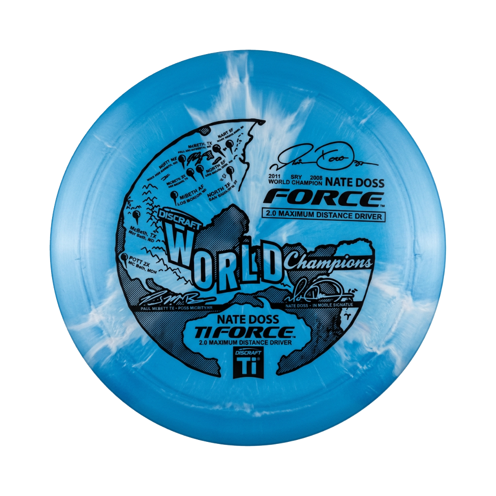 Force - Paul McBeth & Nate Doss Collab - Blå