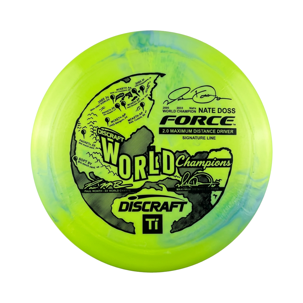 Force - Paul McBeth & Nate Doss Collab - Grön