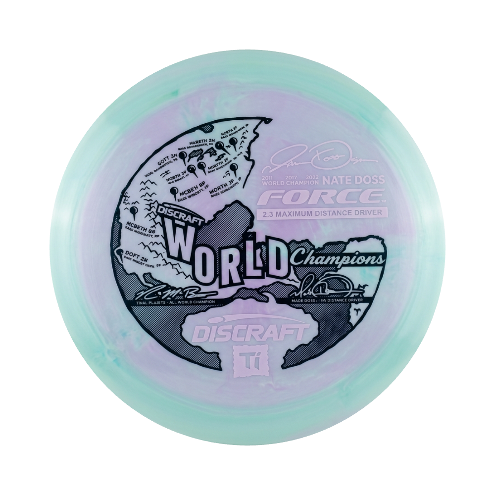Force - Paul McBeth & Nate Doss Collab - Ljusblå