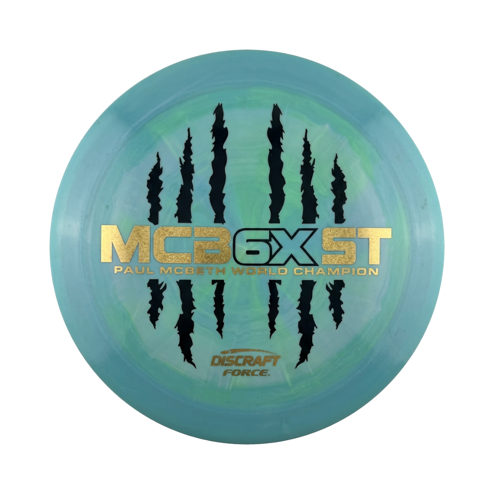 Force Paul McBeth 6X Claw - Ljusblå/grön
