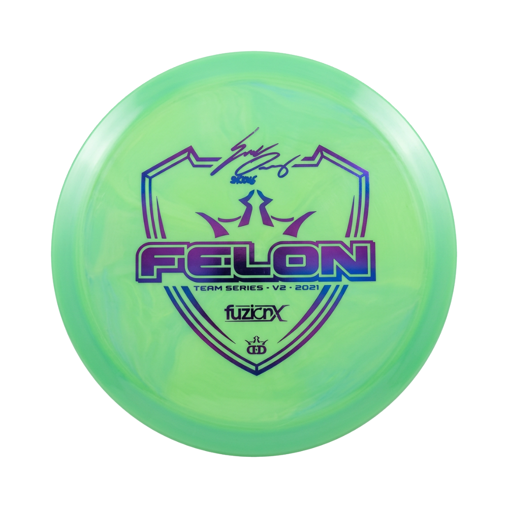Dynamic Discs Fuzion X Felon - Ljusgrön