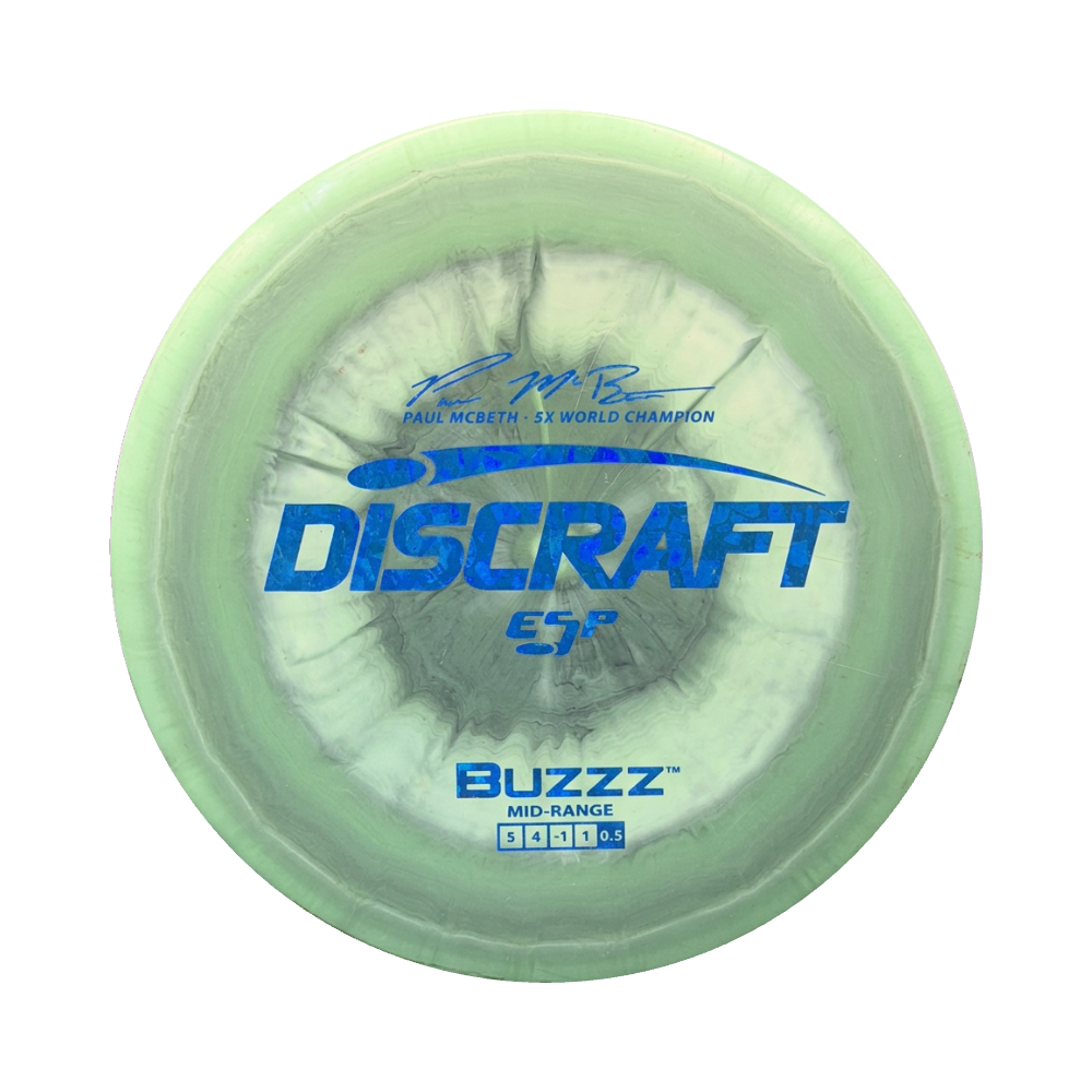 ESP Buzzz - Paul McBeth 5x - Ljusgrön