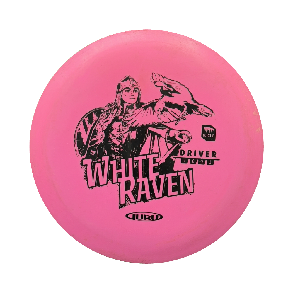 Icicle White Raven - Rosa