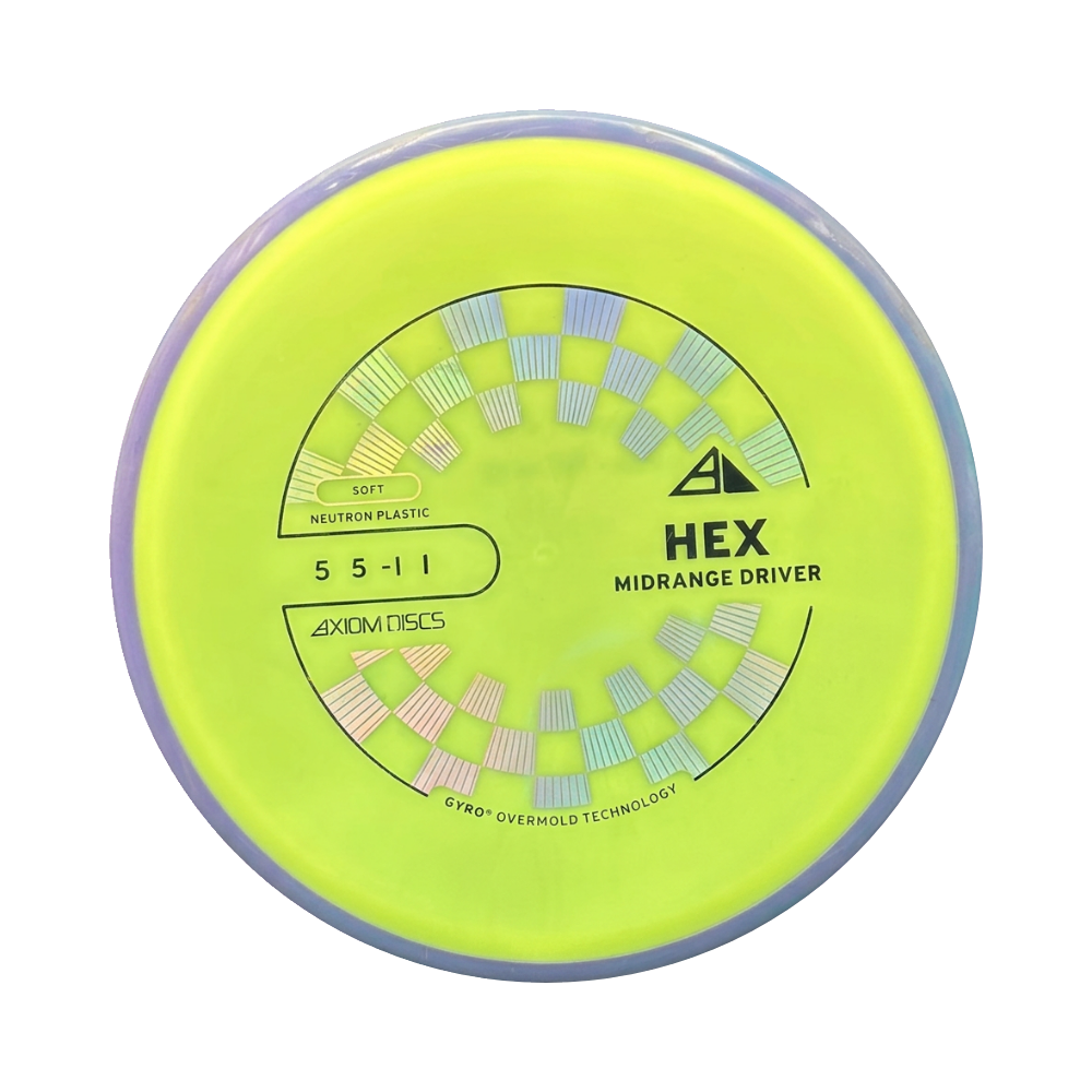 Soft Neutron Plastic Hex - Gul