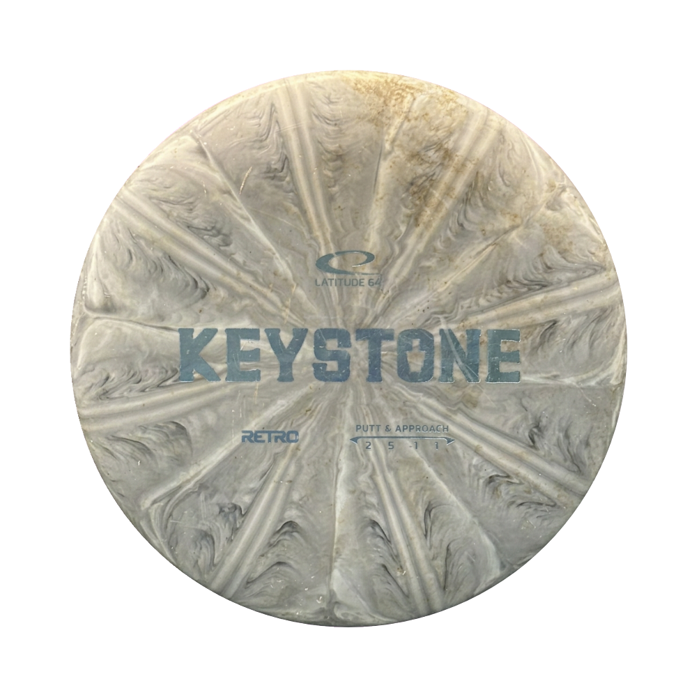 Retro burst Keystone - Grå/vit