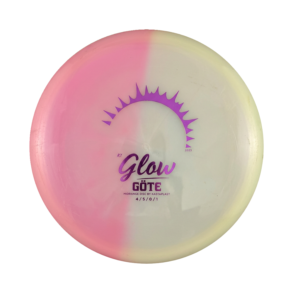 K1 Glow Göte - Dye - Rosa/vit